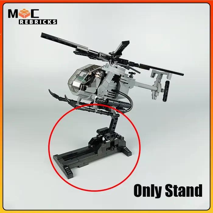 WW II Série Militaire Nouvelle MH-6 Petits Oiseaux Hélicoptères Avec Soldes MOC décennie s De Constr