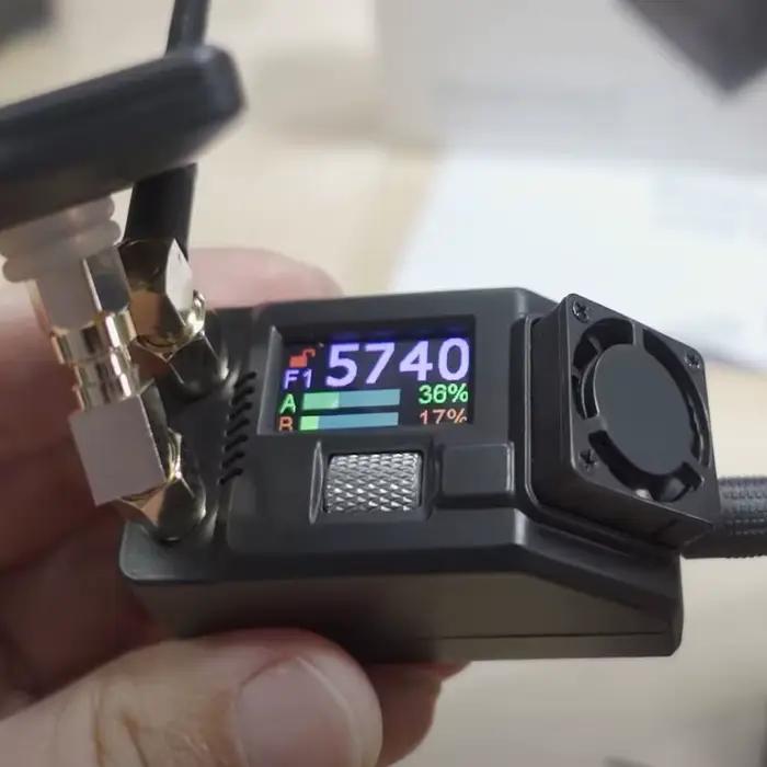SKYZONE-Récepteur d'écran SteadyView X, 5.8 mesurz, gamme technique IPS, lunettes FPV, contrôle du m