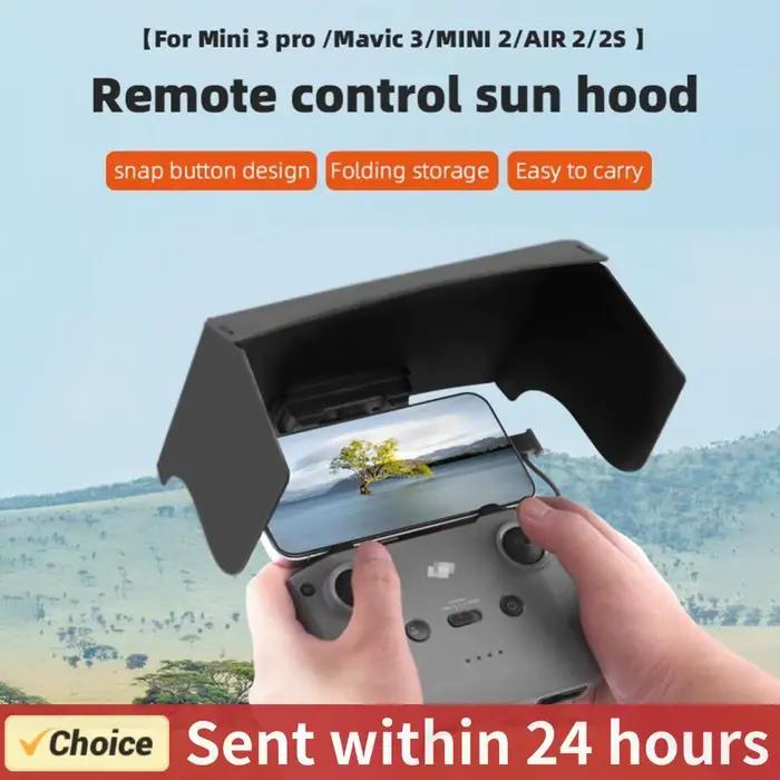 Télécommande Pare-soleil Drone Accessoires Pliable Pare-Soleil Couverture Protection Des Yeux Pour M
