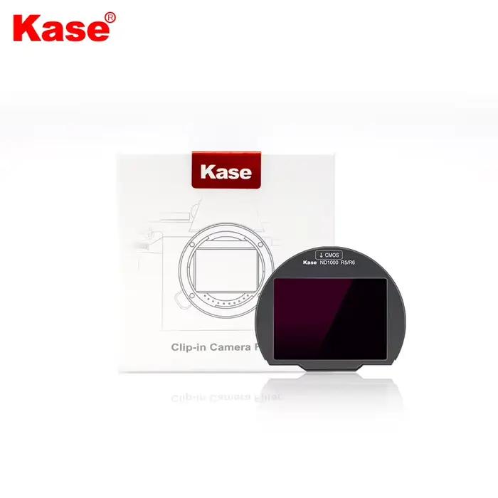 Filtre CMOS pour appareil photo Kase à clipser pour Canon R5 R6 R3 (MCUV / Densité neutre ND / Filtr
