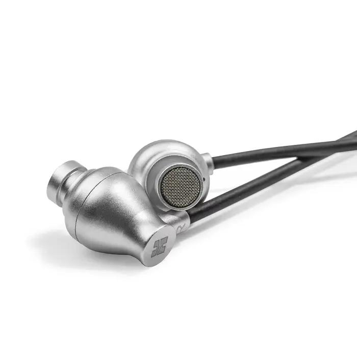HIFIMAN RE800 Écouteurs intra-auriculaires filaires Hi-Fi avec transducteur dynamique argenté et dia