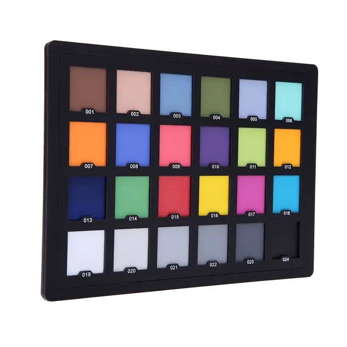 Test professionnel de carte de 24 couleurs pour une utilisation supérieure de correction de couleur