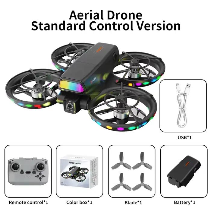 Drone Z809 avec écran, télécommande, moteur brushless, mode headless, hélicoptère 360 ° Drone quad