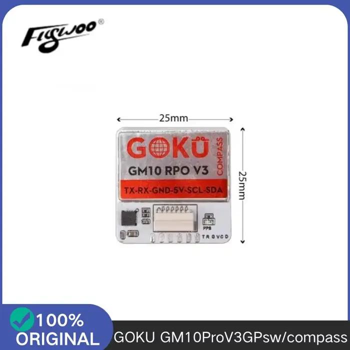 Flywoo GOKU GM10 Pro V3 pile de contrôleur de vol avec GPS et Mag, pour Drone 2S FPV Whoop Racing Fr