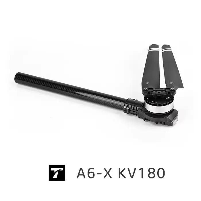 bras de drone A6—X—12-14S KV180 T—MOTOR Système dynamique modulaire MOTEUR + ESC + PROP Solution opt