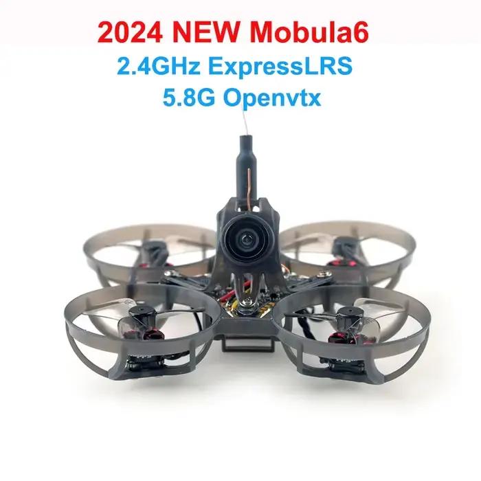 HappyModel Mobula6 1S 65mm / Mobula7 HD O4 2S 80mm Drone de course FPV Brushless Bwhoop avec Crazybe