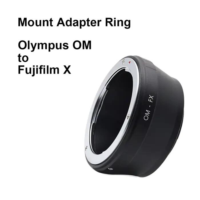 OM-FX pour objectif à monture Olympus OM-anneau adaptateur de monture Fujifilm X OM-X Olympus-Fujifi