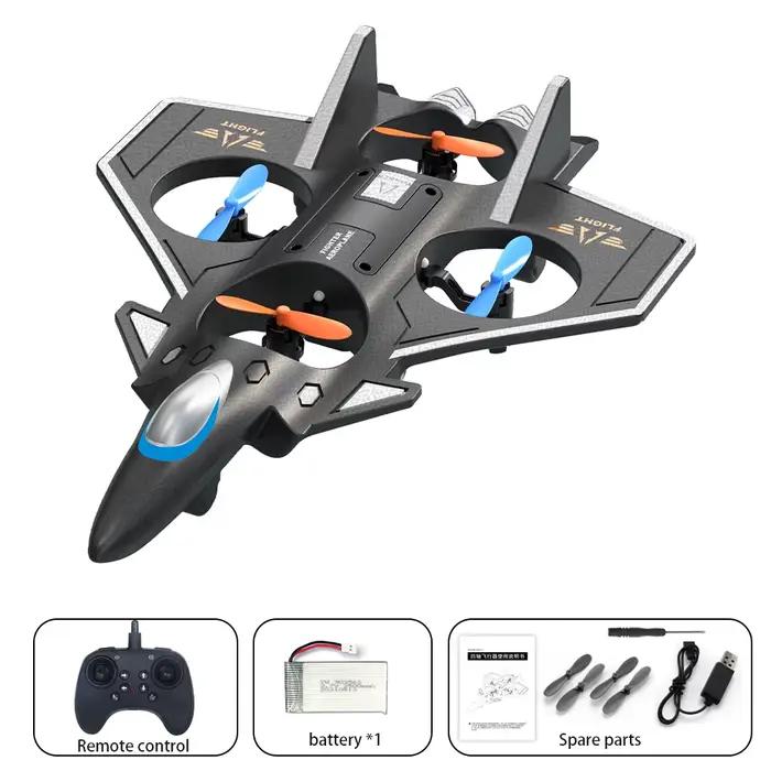 Avion de chasse Rc 2.4G, hélicoptère télécommandé, quadrirotor EVA, planeur de cascade, avion en mou