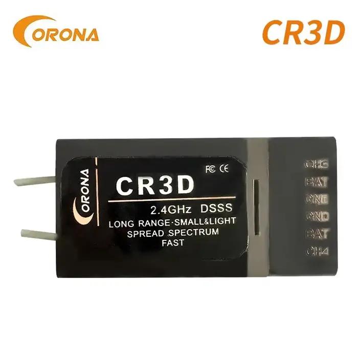 Récepteur Corona CR3D/CR4D/CR6D/CR8D 2.4 mesurz 3CH ~ 8CH (V2 DSSS) Compatible avec CT8Z/CT8J/CT8F p
