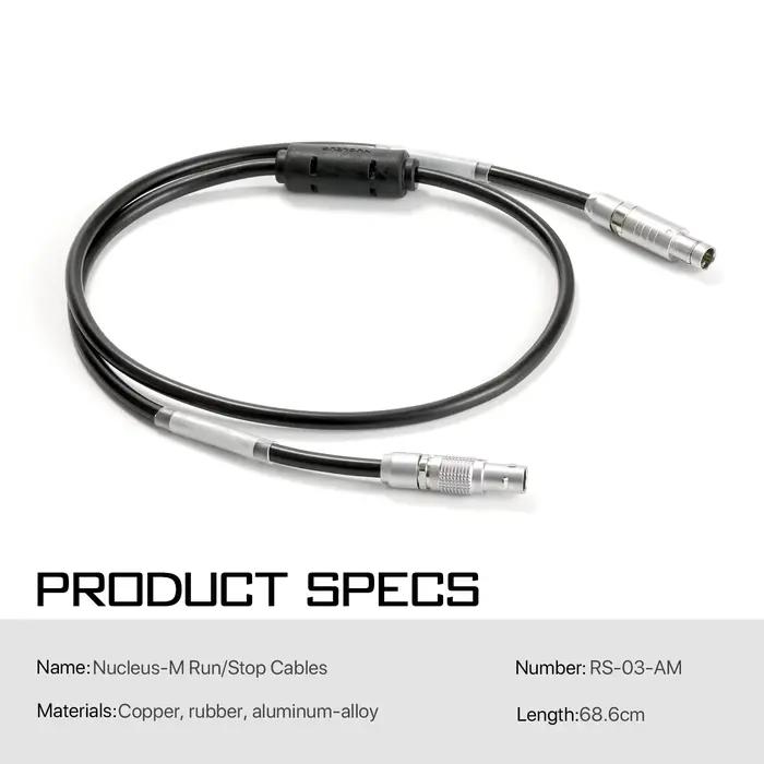 TILTA Nucleus-M Run/Stop Directions pour 3-Pin Fischer C200 C300, Fujifilm X T3 horizon A7 A9 Series