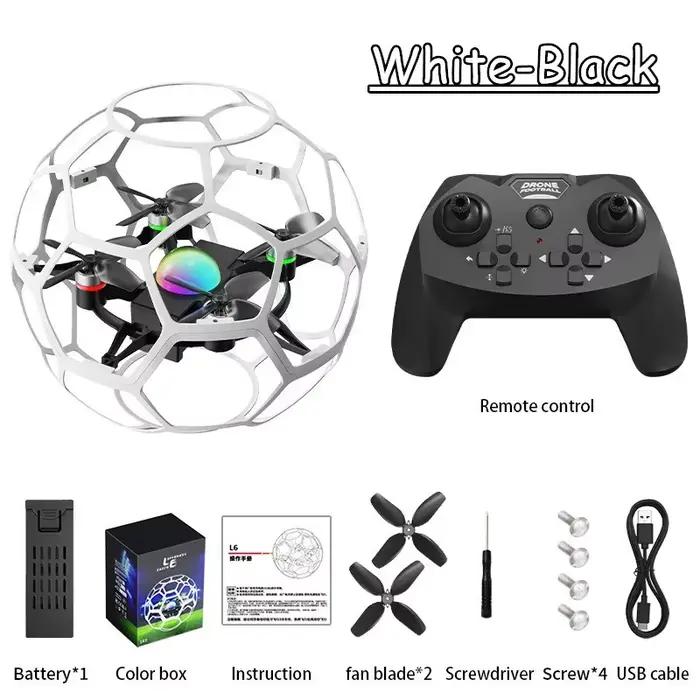 Nouveau drone de course RC LYZRC L6 2.4G avec protection intégrale 3D et vol stationnaire à 360° °