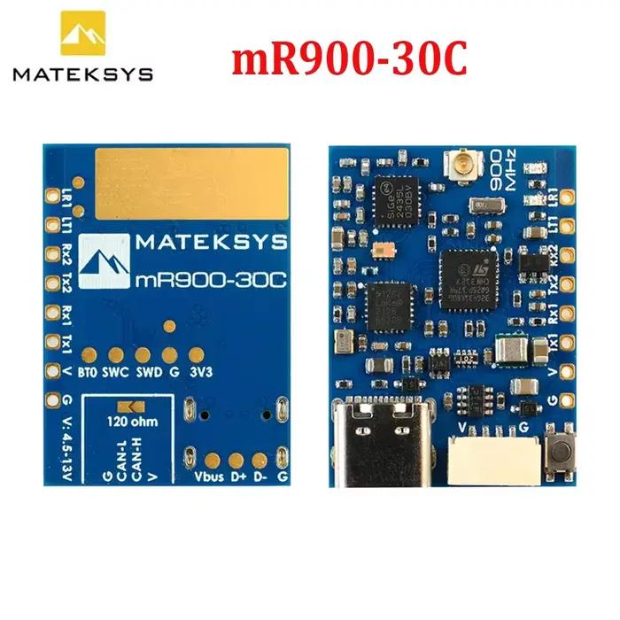 Récepteur MATEK Mateksys mR900-30C mLRS MAVLink 900M CAN, module LoRa longue portée 30dBm pour drone