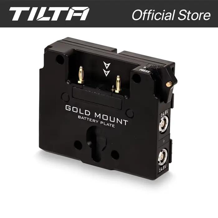 Plaque de batterie double TILTA TA-T08-BPV-B pour adaptateur Canon BP vers V-Mount pour RED Komodo,