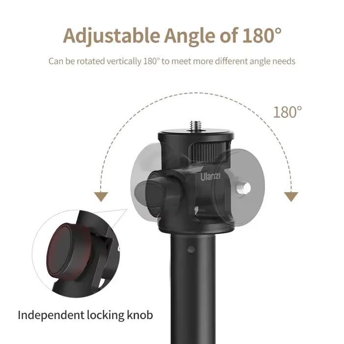 Ulanzi MT-79 2M support de lumière en alliage d'aluminium support de trépied portable pour DSLR Smar
