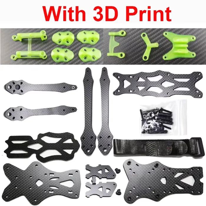 APEX-Kit de cadre en fibre de carbone FPV, DC O3, 5 pouces, 250mm, 225mm