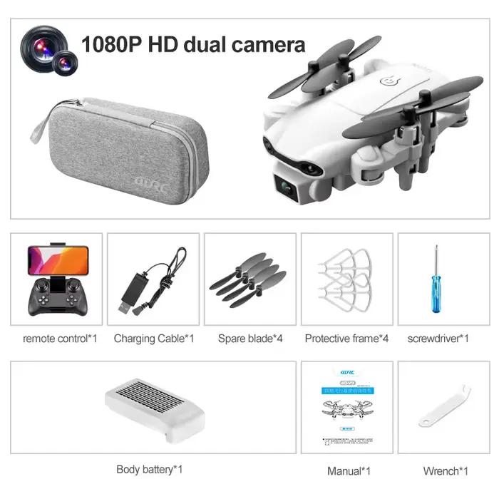 Mini importateur V9 RC avec caméra grand angle pour touristes, hélicoptère de photographie aérienne,