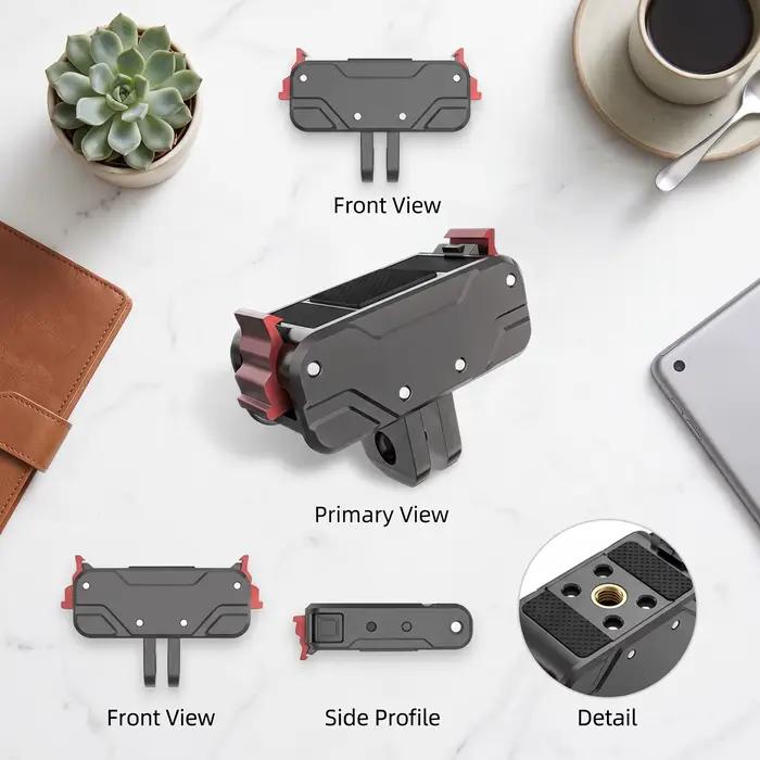 Support de base magnétique à dégagement rapide KC-02 amélioré pour drones DJI Action 3 4 5FRO - Comp