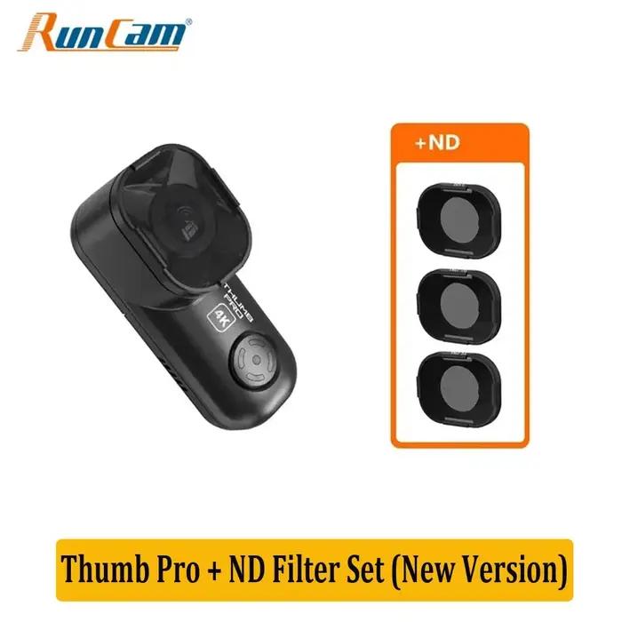 RunCam Thumb Pro 4K V2 nouvelle Version plus grande caméra FOV HD 16g filtre gyroscopique intégré ca