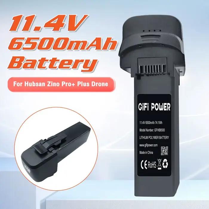 Batterie 11.4V 6500mAh pour Hubsan Z37Pro +/Hubsan Z37H117S RC Drone Hélicoptère Pièces de Rechange