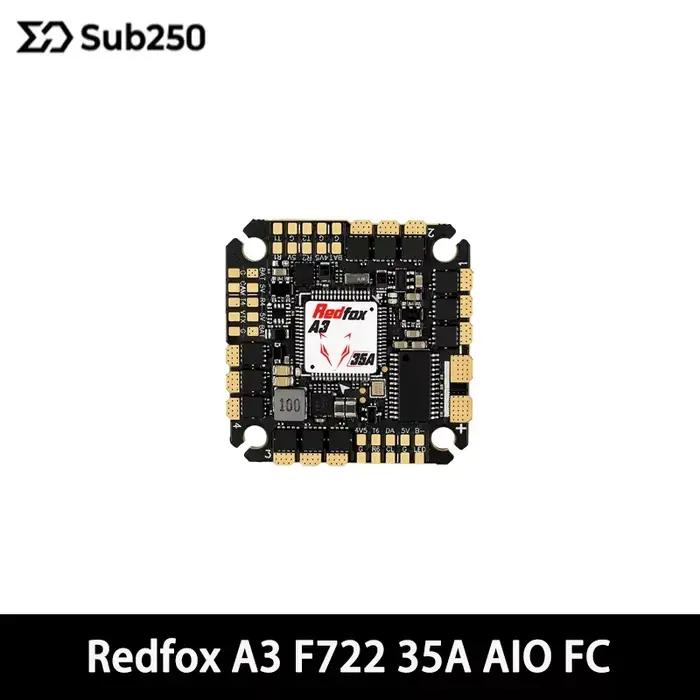 Contrôleur de vol Sub250 Redfox A3 F722 35A/45A AIO pour accessoires de Drone DollyFly25 RC
