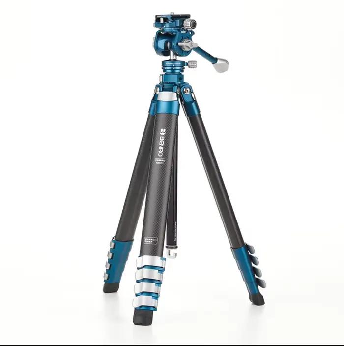Benro CyanBird CB259CFK CB259AFK Trépied 5 sections en fibre de carbone avec tête hybride FS20PRO 2