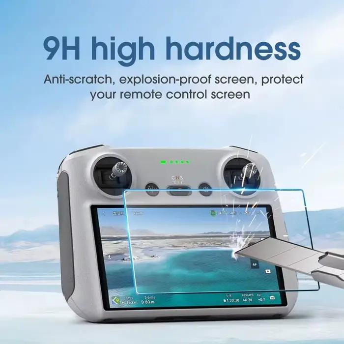 MYOBO pour DJI Mini 4 Pro Film de protection en verre trempé HD pour capteur/objectif pour écran de
