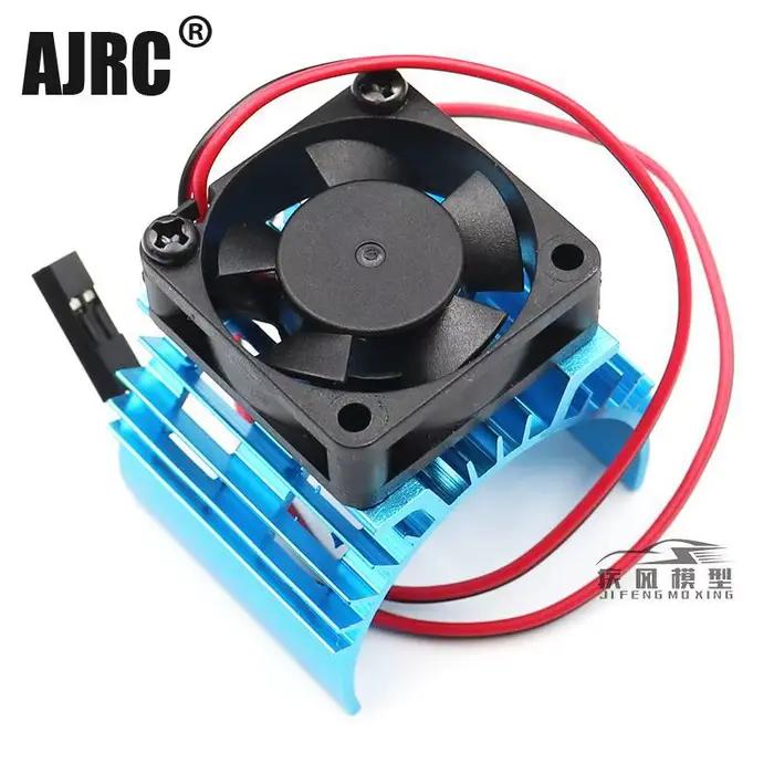 Couvercle de dissipateur thermique pour voiture électrique, pièces RC, moteur sans balais, ventilate