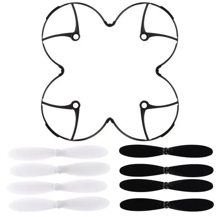 Hubsan X4/X6 anneau de protection d'hélice + 8 accessoires (4CW + 4CCW)-cadre anti-collision pour H1