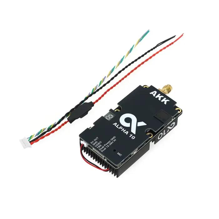 AKK Alpha 10 10 10W VTX 4.9G 5.8GHz 10W 7W 5W 3W 1W transmetteur vidéo FPV commutable pour Drone RC