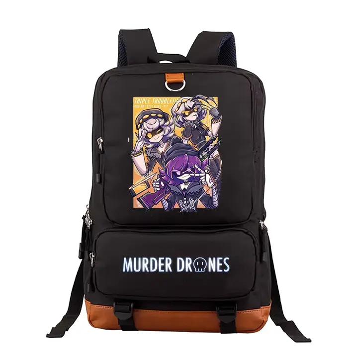 Murder Drones sac à dos haute qualité écoliers sac à dos adolescent voyage sac à dos pour femmes ord