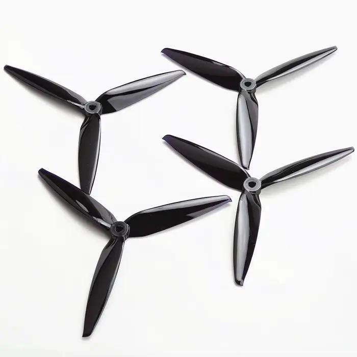 7040 Tracker 7.5x4x3 Poly Carbonate Durable 3 pales/hélice à trois pales (2CW + 2CCW) pour accessoir