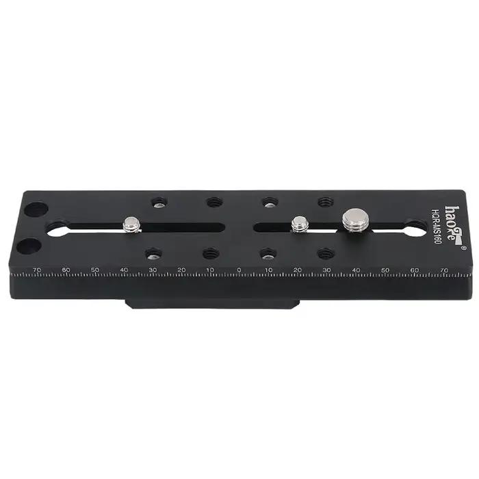 Haoge – plaque de dégagement rapide de 160mm pour trépied saitler, tête fluide, fst4 FSB6 FSB6T FSB8
