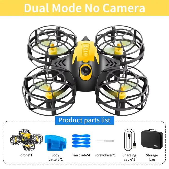 4DRC V18 Mini Drone 3D Flip Mode sans tête Drones pression d'air hauteur maintenir RC quadrirotor Dr