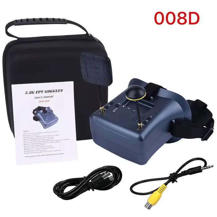 9IMOD 5.8G FPV VR lunettes 008D 008DPRO FPV lunettes 40CH récepteur 4.3 pouces 800x480 IPS FPV lunet