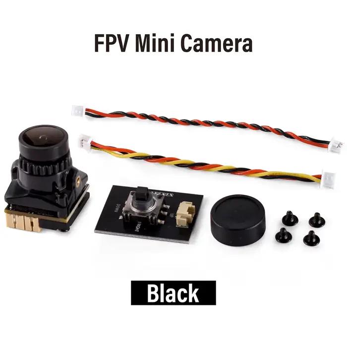 Caméra FPV 1800TVL 5MP, objectif 2.1mm, capteur CMOS 1/3, IR bloqué, 5V-40V NTSC/PAL OSD pour drone