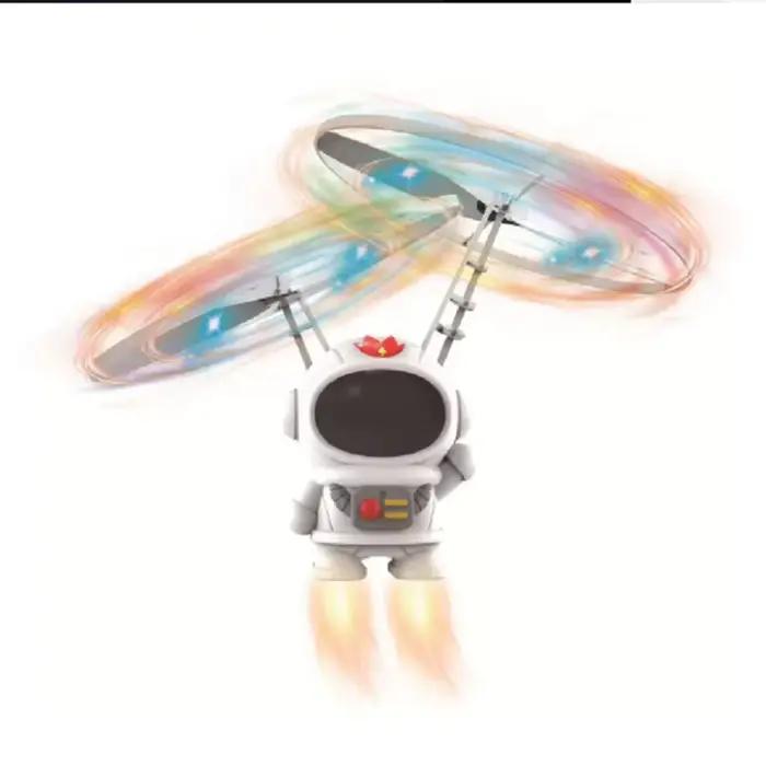 Mini Drone d'astronaute créatif, Robot volant de dessin animé, jouets avec chargement USB, hélicoptè