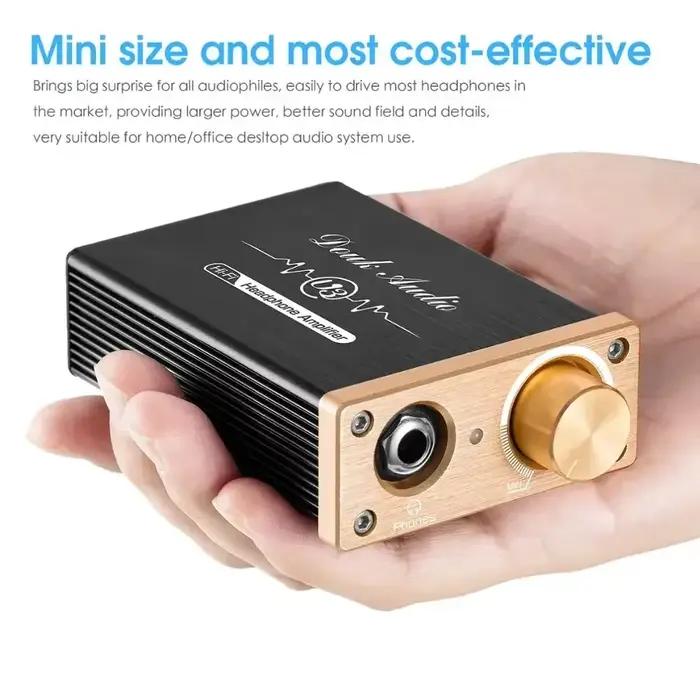 Douk Audio U3 Mini amplificateur de casque de classe A Pure HiFi amplificateur stéréo de bureau à do