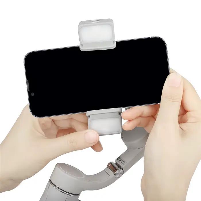 Pince de téléphone pour DJI OM 6/5/SE, couleur de luminosité réglable, température Osmo Mobile 6, ac