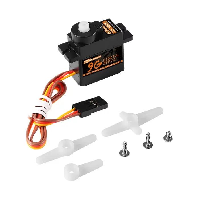 DSPOWER 2g 3.7g 4.3g 5g 6g 8g 9g Micro Servo Numérique à Engrenages Plastiques et Métalliques avec C
