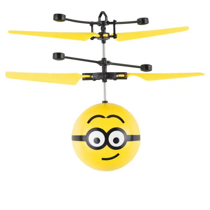 Minions vente chaude avion jouets garçons geste détection avions mini drones élèves du primaire peti