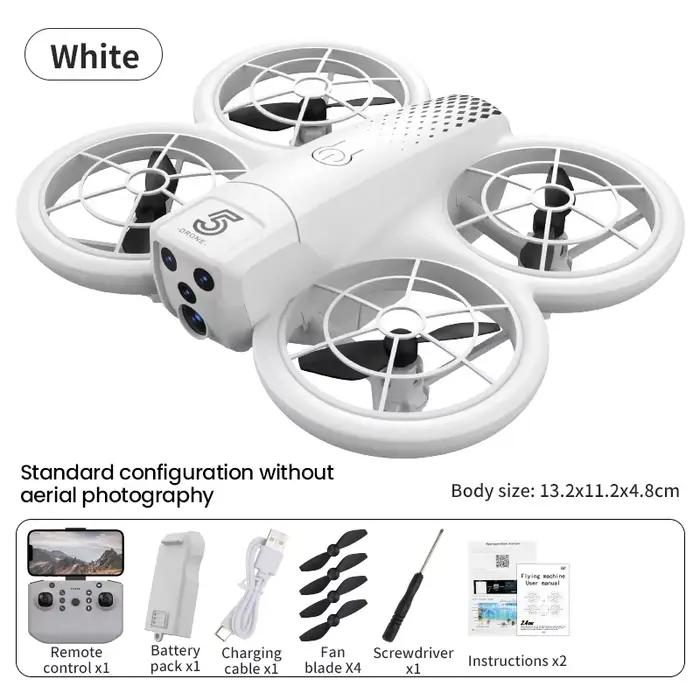 Mini Drones jouets pour enfants 2.4G quadrirotor Rc avec caméra Drone de course télécommande avion L