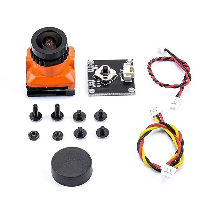 Caméra drone de course FPV - B19 Mini CMOS 1500TVL avec objectif 2,1 mm, alimentation 5 V-30 V, OSD