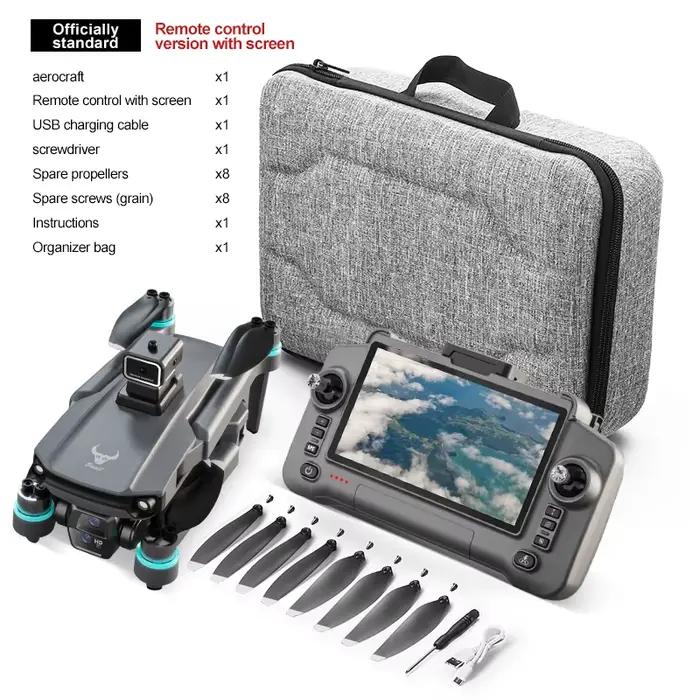Drone GPS 8K HD caméra aérienne EIS Anti-secouement 5G WIFI Drones pliants sans brosse évitement d'o