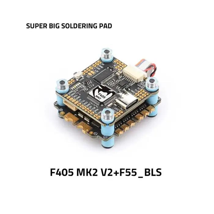 DIATONE F405 MK2 V2 FC & ESC pile F405MK2 contrôleur de vol F55 BLS ESC 3-6S DSHOT300/600 pour Drone