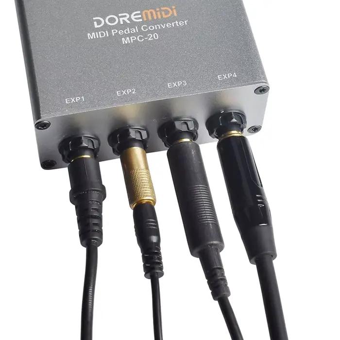 DOREMIDI Expression pédale convertisseur pédale extenseur de maintien MPC-20