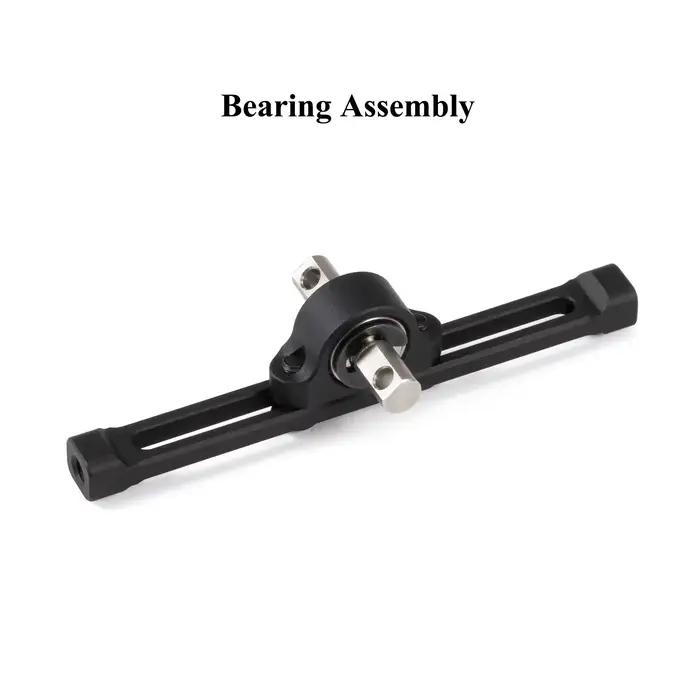Kit de châssis LCG en carbone Performance RC avec plaque antidérapante Delrin pour plates-formes Com