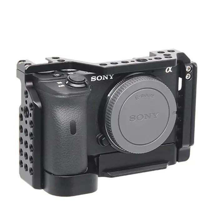 JINTU Cage en aluminium A6600 pour appareil photo Sony Alpha 6600, stabilisateur de photographie DSL