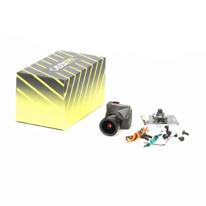 CADDX Ratel Pro Caméra FPV 1/ 3/ 5PC 1500TVL Objectif 2,1 mm 16:9/4:3 NTSC/PAL FOV125 ° Caméra de