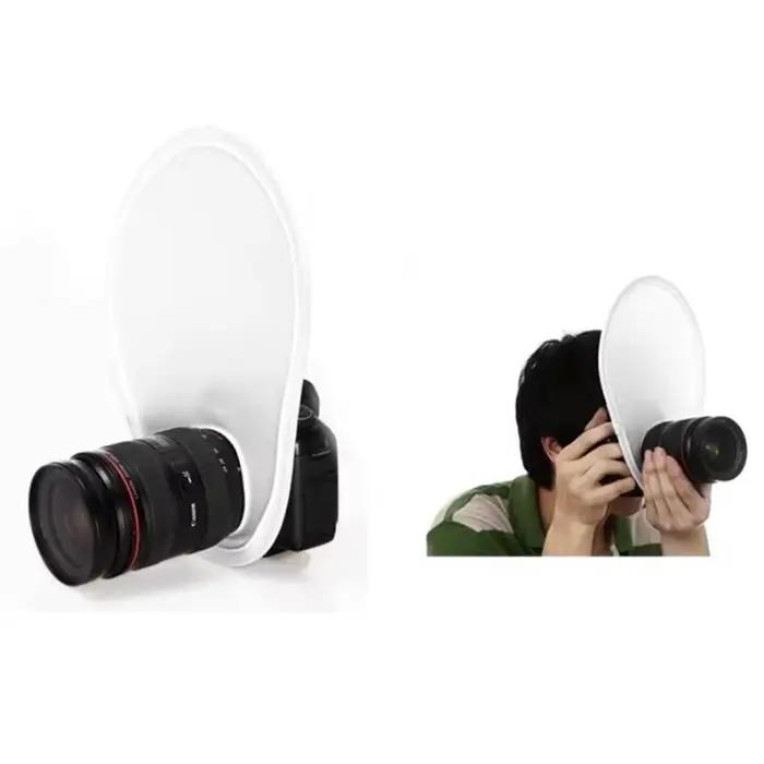 Diffuseur d'objectif Flash de photographie universel, réflecteur, boîte à lumière pour objectifs d'a