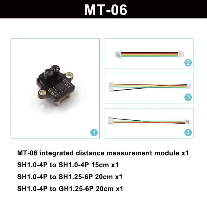 MicoAir MT-06 module de télémétrie laser anti lumière forte hauteur de véhicule aérien sans pilote e